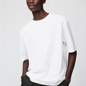 Men’s AIRism Cotton Oversized T-Shirt | Half-Sleeve